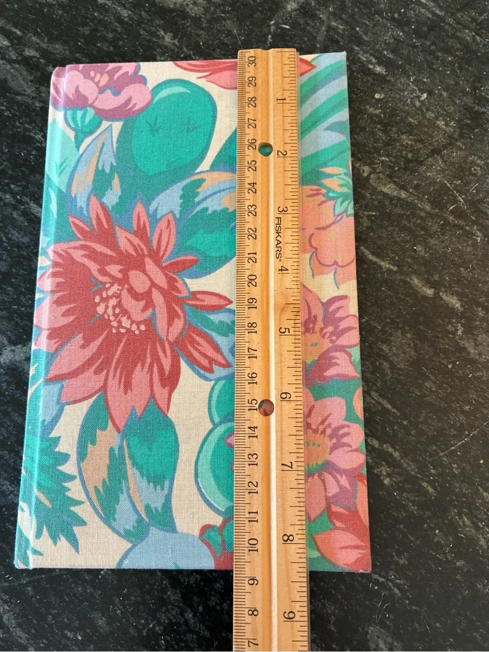 Vintage Markings by Thomas Nelson Floral Cloth Journal Cactus Flower